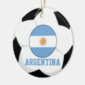 Argentine 3 fois soccer Champs Ornement (Gauche)