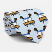 Argentine Cravate Drapeau de crosse (Roulé)