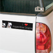 Argentine Dogo Bumpersticker (Op Truck)
