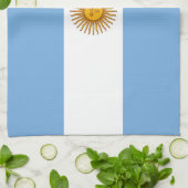 Argentine : Drapeau des serviettes de cuisine (Plié)