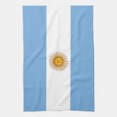 Argentine : Drapeau des serviettes de cuisine (Vertical)