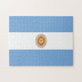 Argentine Drapeau Jigsaw Puzzle (Horizontal)