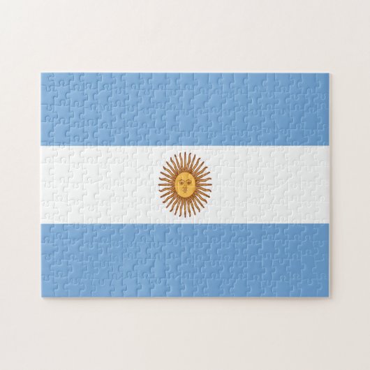 Argentine Drapeau Jigsaw Puzzle (Horizontal)