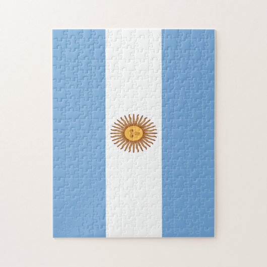 Argentine Drapeau Jigsaw Puzzle (Vertical)