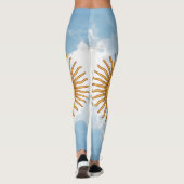 Argentine Drapeau tongs Leggings (Dos)