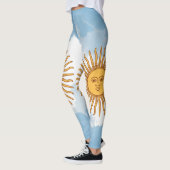 Argentine Drapeau tongs Leggings (Gauche)