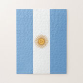 Argentine - Puzzle du drapeau (Vertical)