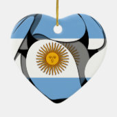 Argentinië #1 keramisch ornament (Achterkant)