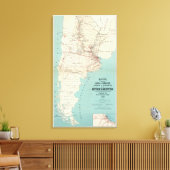 Argentinië 2 canvas afdruk (Insitu (Woonkamer))