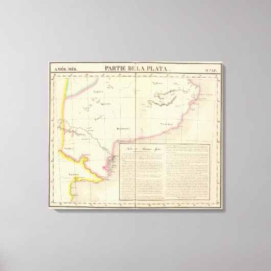 Argentinië 37 canvas afdruk (Voorkant)