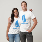 Argentinië - Boot T-shirt (Unisex)