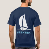 Argentinië - Boot T-shirt (Achterkant)