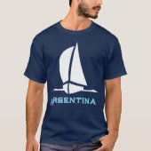 Argentinië - Boot T-shirt (Voorkant)