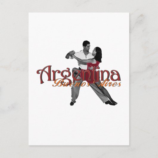 Argentinië Briefkaart (Voorkant)