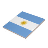Argentinië Flag Ceramic Tile Tegeltje (Zijkant)