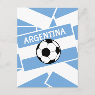 Argentinië Football Briefkaart