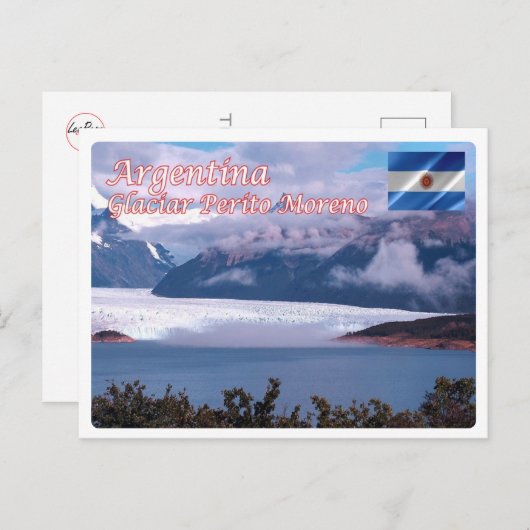 Argentinië - Glaciar Perito - Briefkaart (Voorkant / Achterkant)