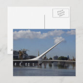 Argentinië, hoofdstad Buenos Aires. Vrouw Briefkaart (Voorkant / Achterkant)