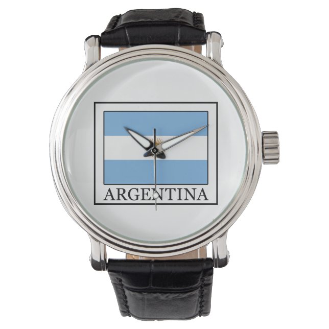 Argentinië Horloge (Voorkant)