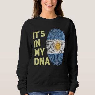 Argentinië in mijn DNA Argentin-Argentijnse vlagte Trui