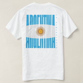Argentinië La Albiceleste Streetwear T-Shirt