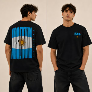 Argentinië La Albiceleste Streetwear T-Shirt