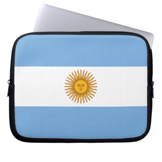 Argentinië Laptop Sleeve (Voorkant)