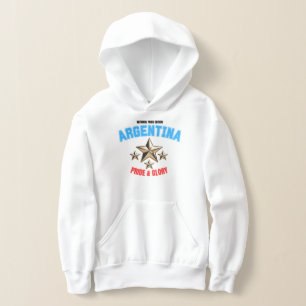 Argentinië Nationale Trots Editie Meisjes Hoodie