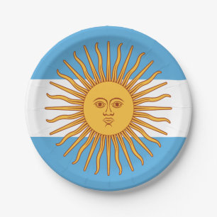 Argentinië Papieren Bordje