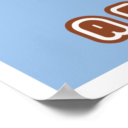 Argentinië Poster (Hoek)