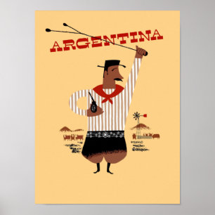 Argentinië poster van wijnreizen