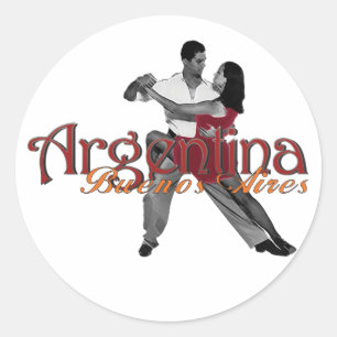 Argentinië Ronde Sticker