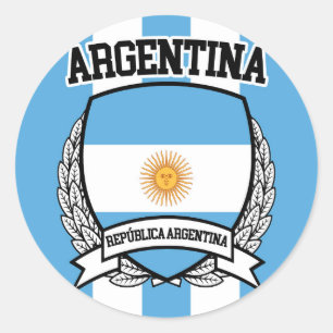 Argentinië Ronde Sticker