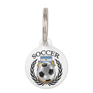 Argentinië Soccer 2016 Fan Gear Huisdierpenning