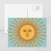 Argentinië "Sol de Mayo" Briefkaart (Voorkant / Achterkant)