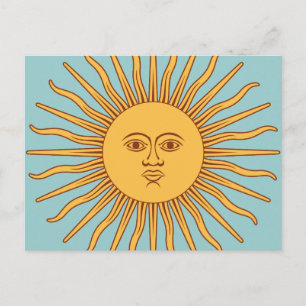Argentinië "Sol de Mayo" Briefkaart