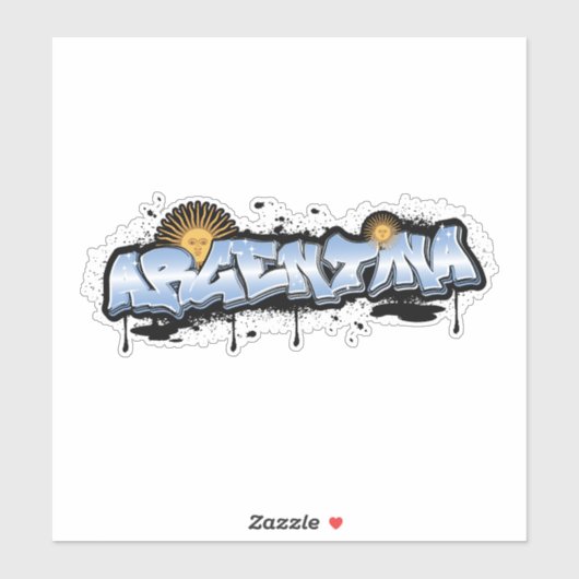 Argentinië Sticker (Vel)