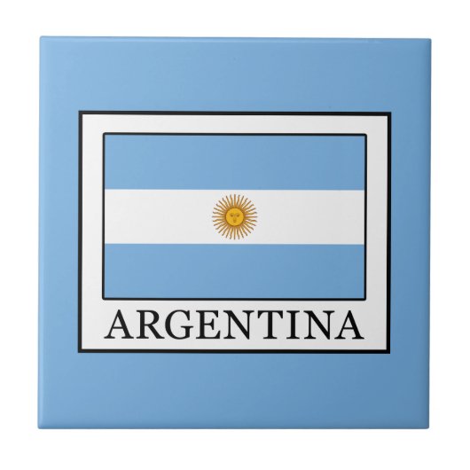 Argentinië Tegeltje (Voorkant)