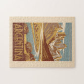 Argentinië Travel Art Vintage Legpuzzel (Horizontaal)