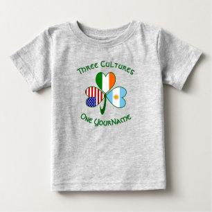 Argentinië USA Ireland Flags Shamrock Jouw naam