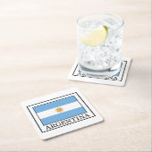 Argentinië Vierkante Kartonnen Onderzetter (Insitu)