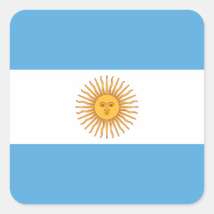 Argentinië Vierkante Sticker