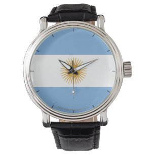 Argentinië Vlakke Vlag Horloge