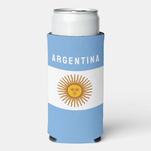 Argentinië Zuid-Amerika Vlag Buenos Aires (Seltzer Voorkant)