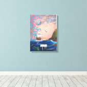 Argo Navis van Josephine DeFrancis Wrapped Canvas Afdruk (Insitu (Houten vloer))