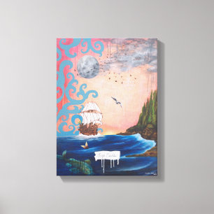 Argo Navis van Josephine DeFrancis Wrapped Canvas Afdruk