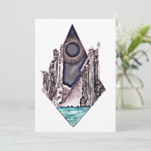 argonath kaart (Staand voorkant)