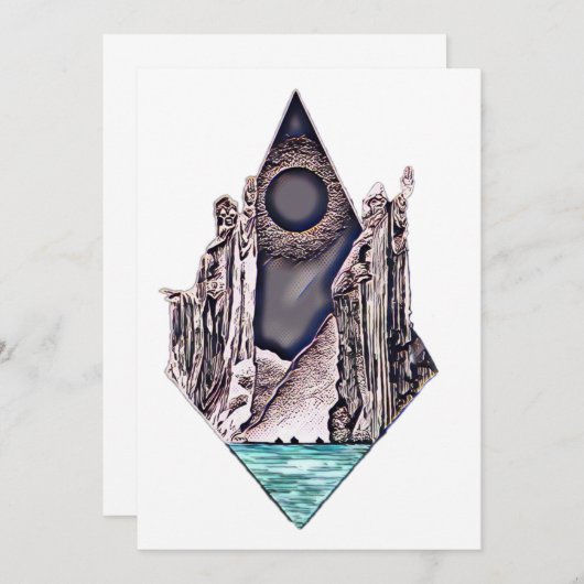 argonath  kaart (Voorkant / Achterkant)