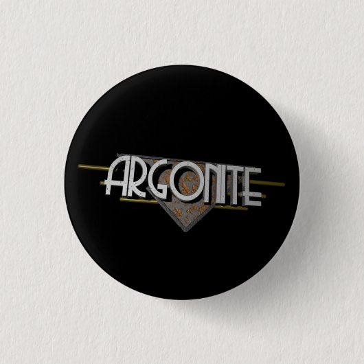 Argonite Knop Ronde Button 3,2 Cm (Voorkant)