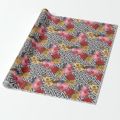 Argos Floral Cadeaupapier (Uitgerold)